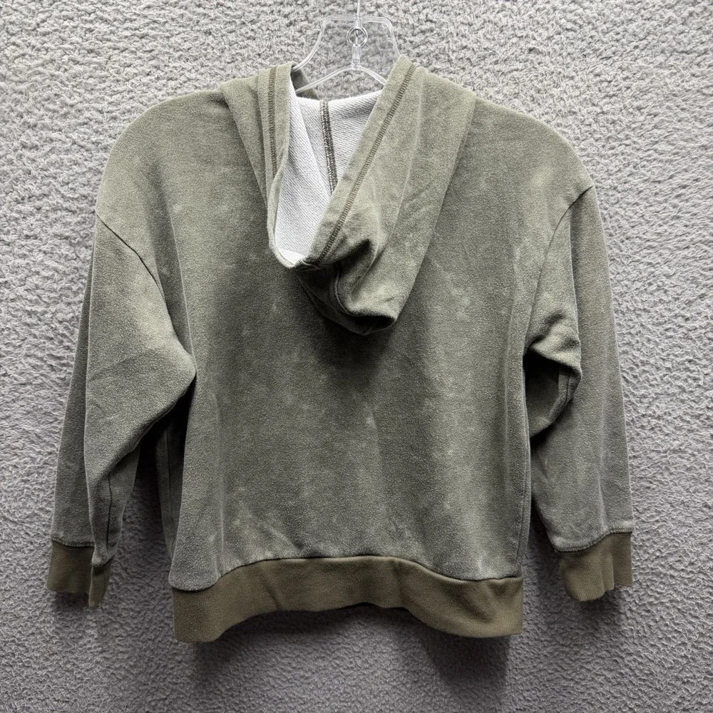 OshKosh B'gosh Hoodie Boy's Size 8 Green Basic Pullover Hoodie Boy's Size 7